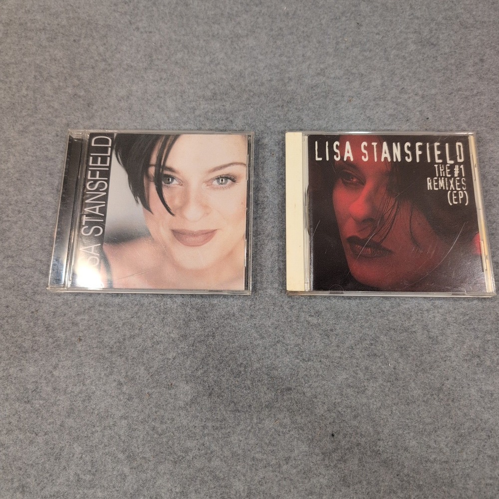 Lisa Stansfield Self-Titled Album and The #1 Remixes EP 2 CD Bundle Arista BMG - Picture 1 of 2